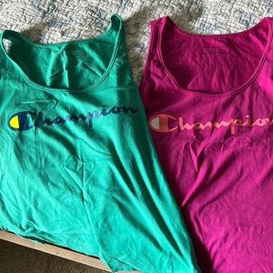 2 champion tank tops